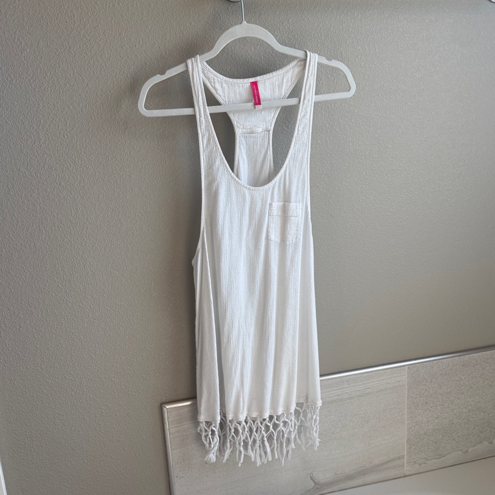 Victoria’s Secret Fringe Swim Cover Up